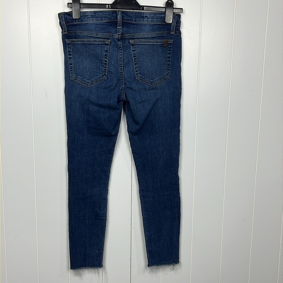 Joe’s “Jackie” Womens Jeans 29 Dark Wash Skinny Crop Button/Zip Fly Pockets EUC - Picture 8 of 16